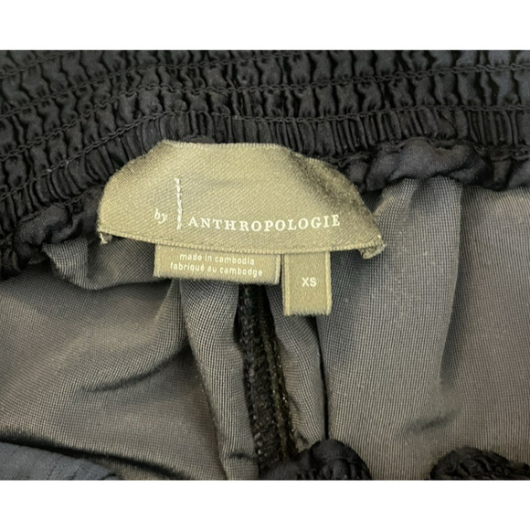 Anthropologie Gloria Velvet Slouchy Harem Jogger Pants Gray Blue Boho Size XS - Picture 8 of 11